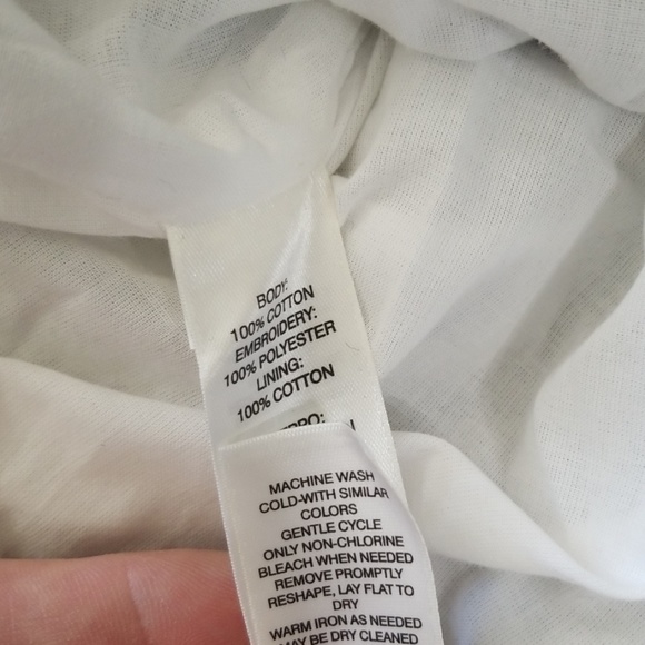 WHBM tiered strapless dress - Picture 8 of 8